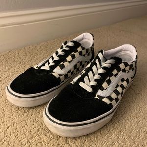 Checkered oldskool Vans!